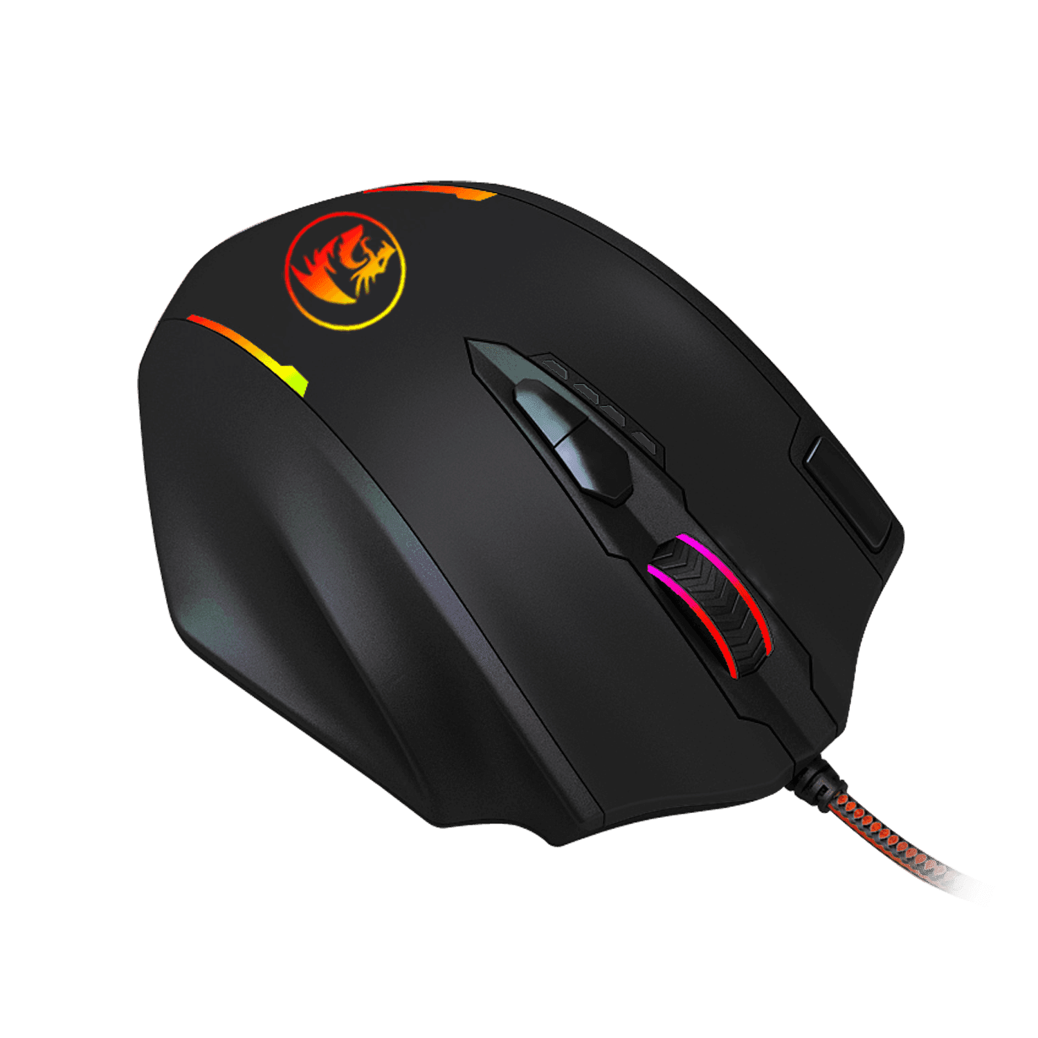 REDRAGON IMPACT 12400DPI MMO Gaming Mouse - Black image 4