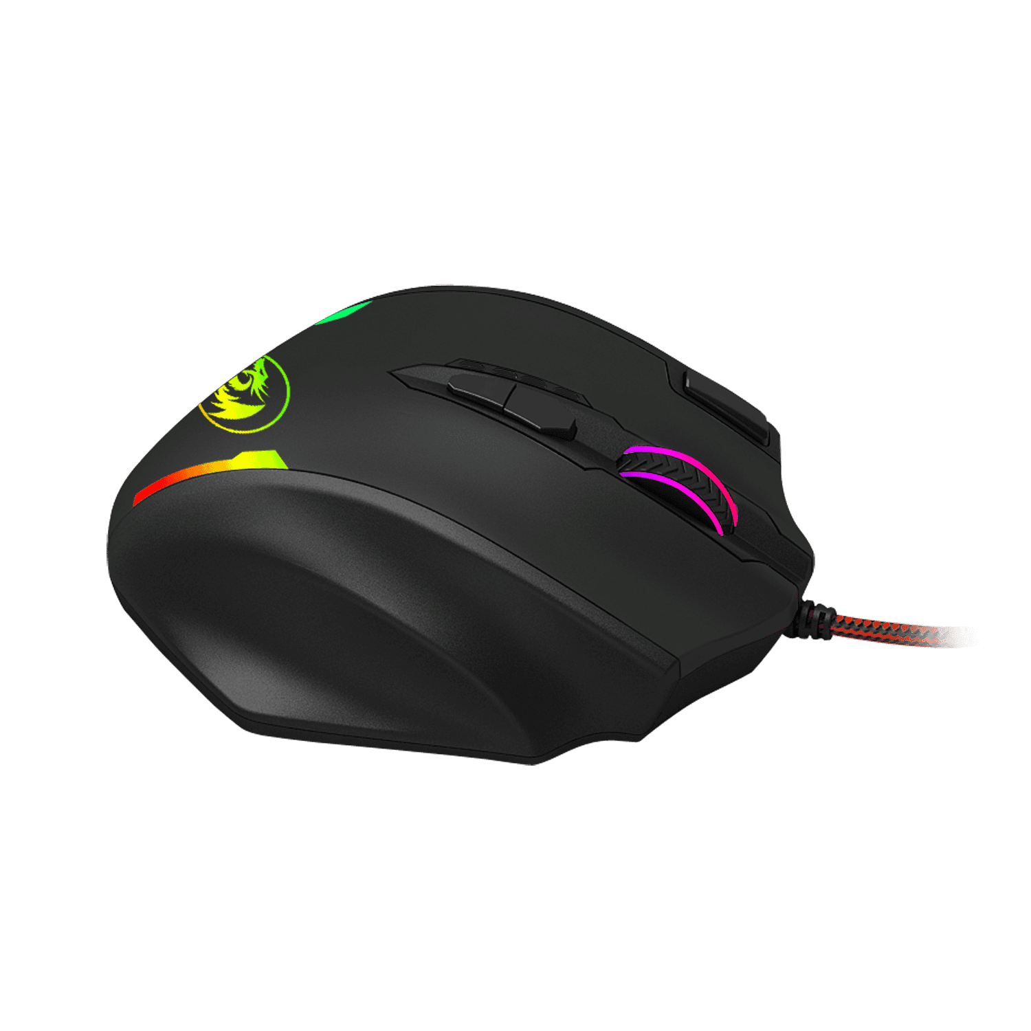 REDRAGON IMPACT 12400DPI MMO Gaming Mouse - Black image 7