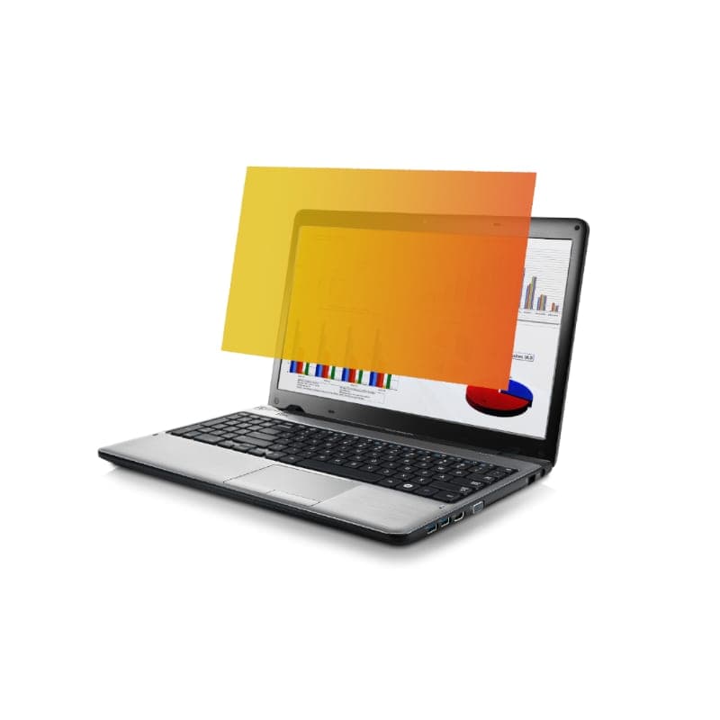 Port Designs Privacy Filter 2D Gold 14" Laptop image 2