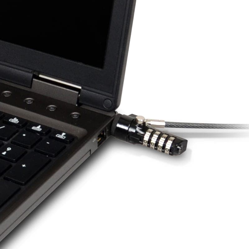 Port Connect 1.8m T-Bar Combination Cable Lock image 3