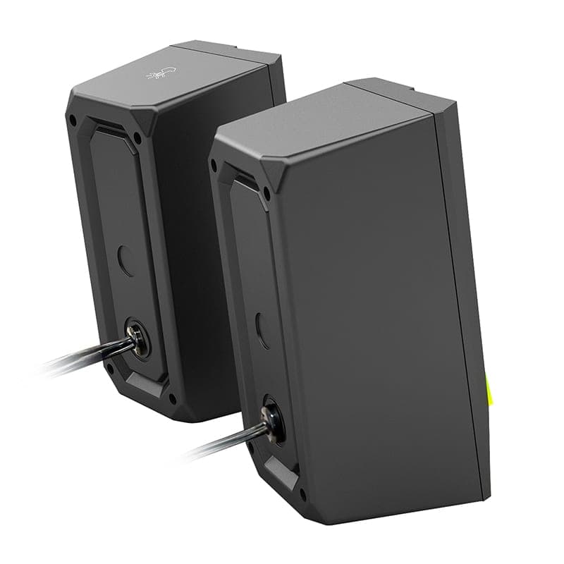 REDRAGON 2.0 Satellite Speaker ANVIL 2 x 3W RGB USB|Aux Gaming Speaker - Black image 4