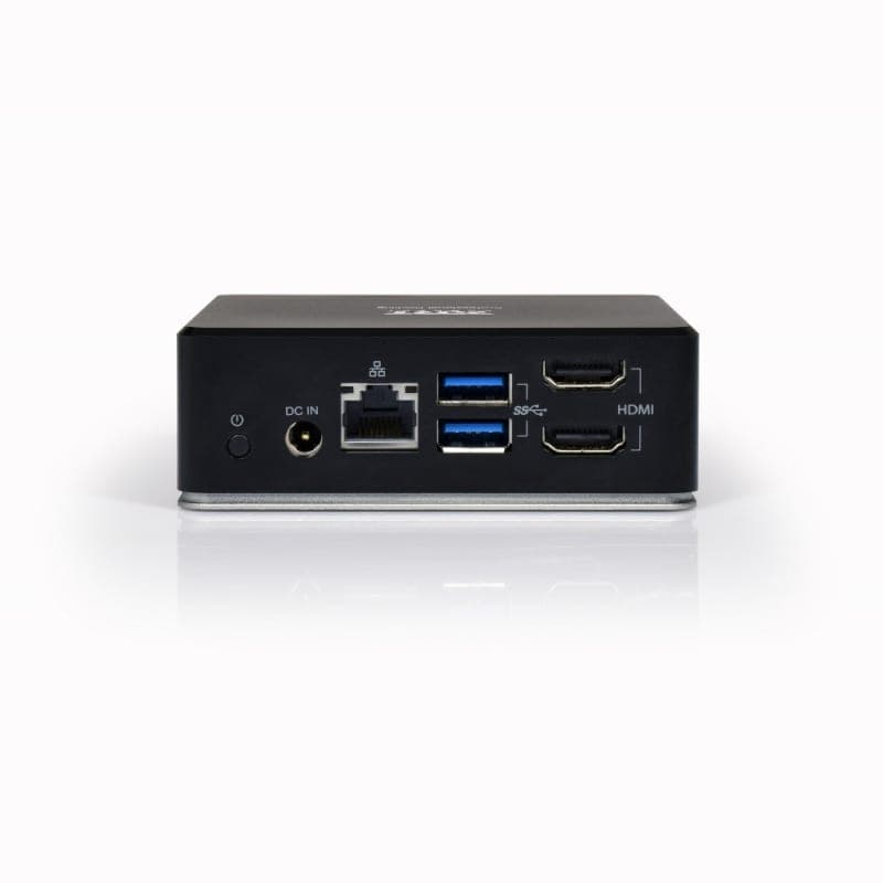 Port USB Type-C to 1 x RJ45|2 x USB3.1 Gen1|2 x HDMI|1 x Type-C|1 x USB3.1 Gen1 | Apple Charging 2.4A|1 x Aux Dock - Black image 3