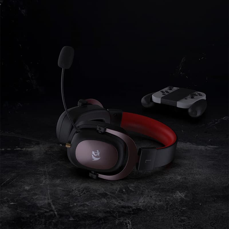 REDRAGON Over-Ear ZEUS 2 USB Gaming Headset - Black image 7