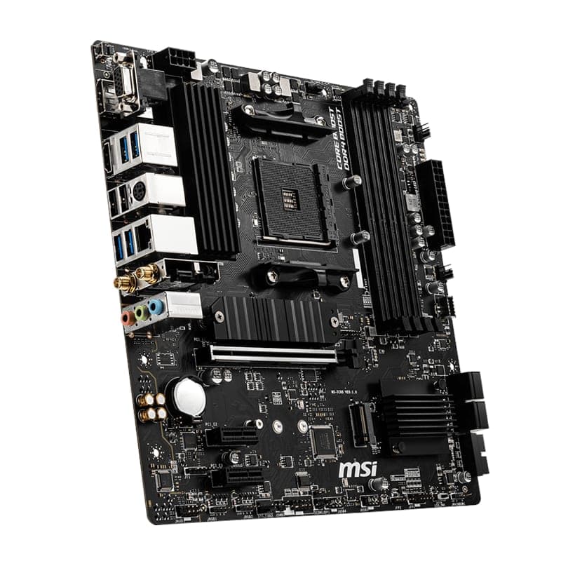 MSI B550M PRO-VDH WIFI AMD AM4 MATX Gaming Motherboard image 3