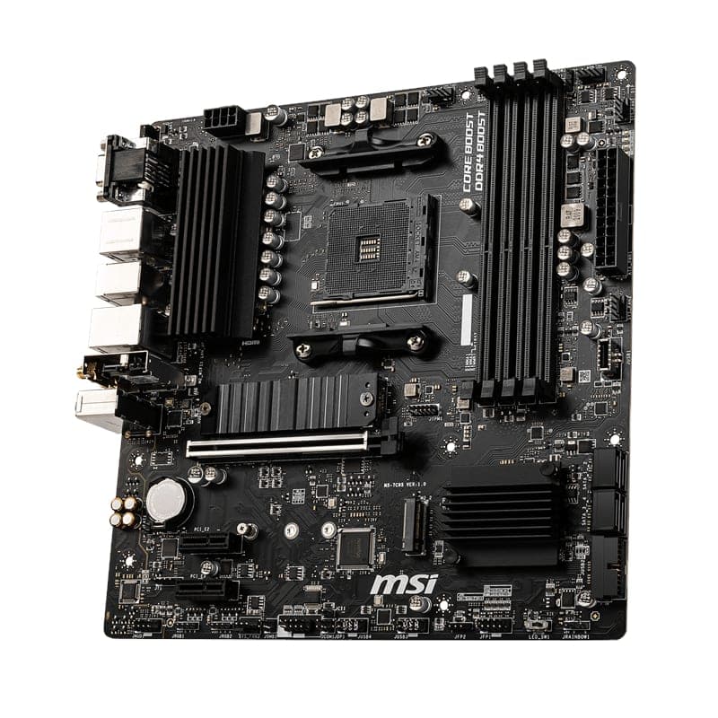 MSI B550M PRO-VDH WIFI AMD AM4 MATX Gaming Motherboard image 4