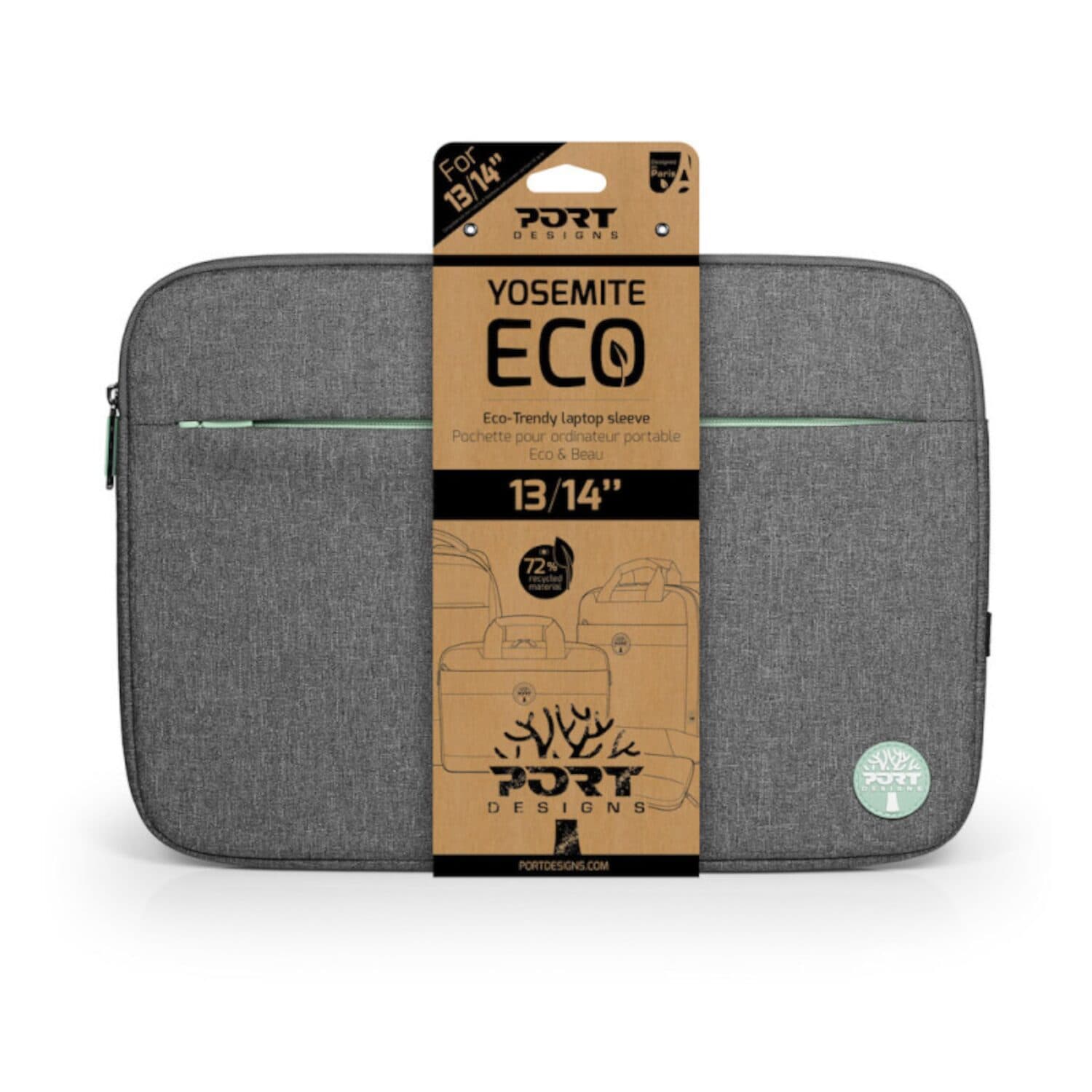 Port Designs YOSEMITE 13/14" Eco Notebook Sleeve image 5