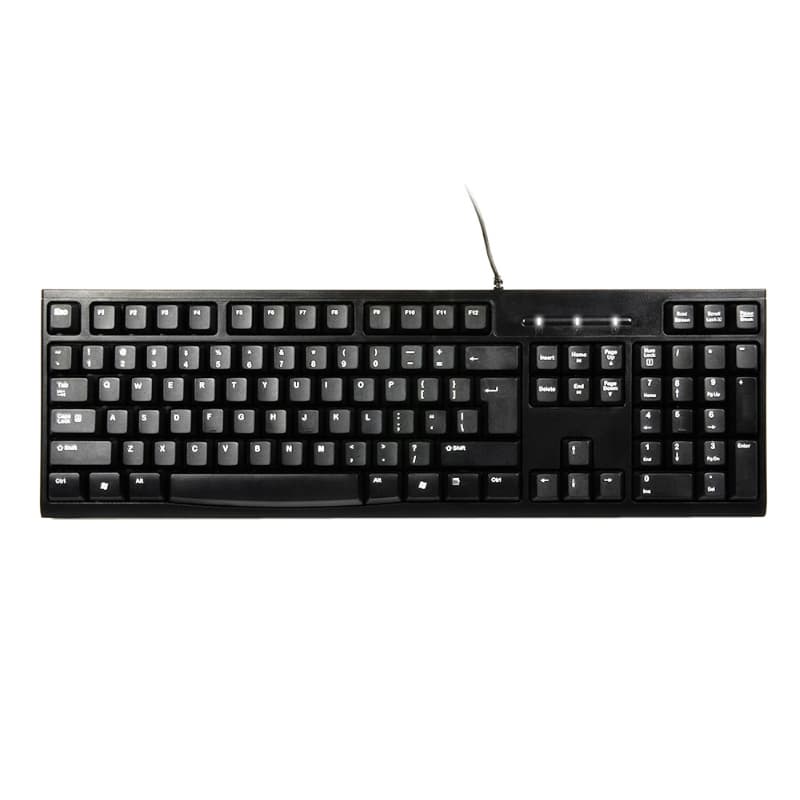 Port Design COMBO Wired Mouse + Keyboard - Black image 3
