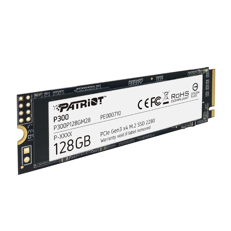 Patriot P300 128GB M.2 PCIe NVMe SSD image 2