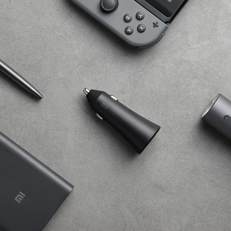 Xiaomi 37W Dual-Port Car Charger - Black image 4