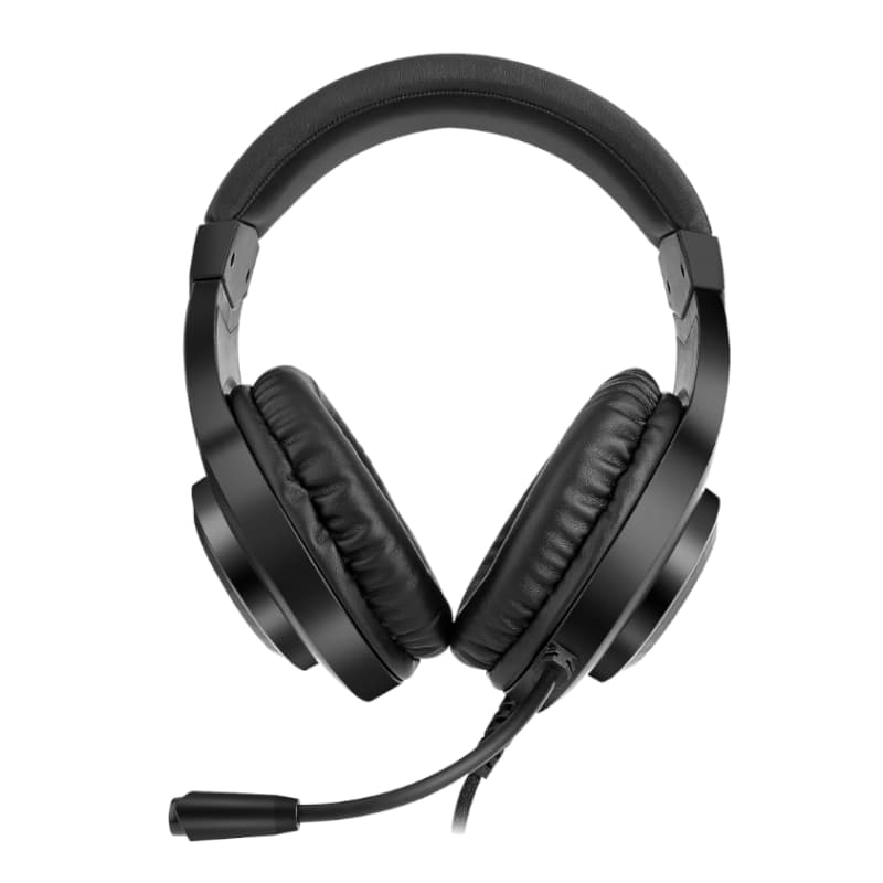 REDRAGON Over-Ear HYLAS Aux (Mic and Headset)|USB (Power Only)
RGB Gaming Headset - Black image 3