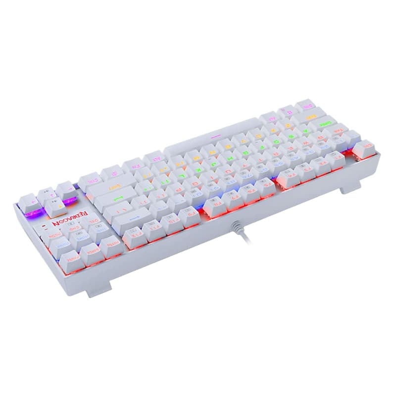 REDRAGON KUMARA Mechanical 87 Key|RGB Backlit Gaming Keyboard - White image 5