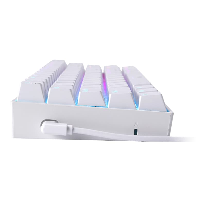 REDRAGON DRAGONBORN Wired Mechanical Keyboard RGB67Key Design - White image 5