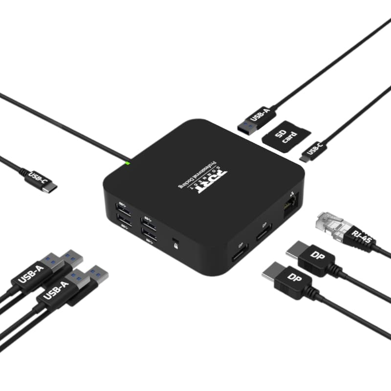 Port USB Type-C Docking Station 2 X 4K Display image 5