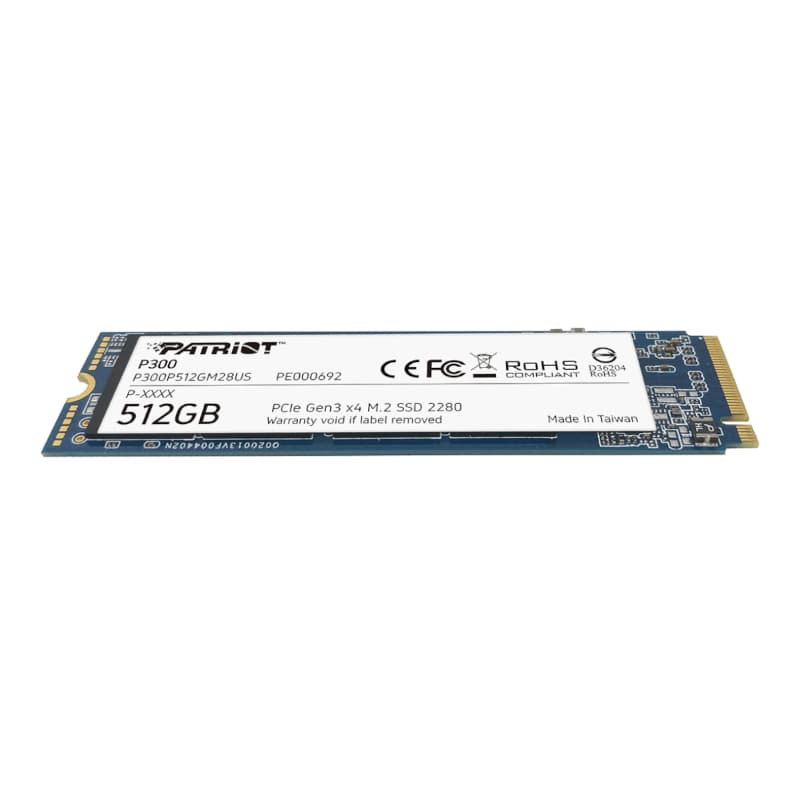 Patriot P300 512GB M.2 PCIe NVMe SSD image 2