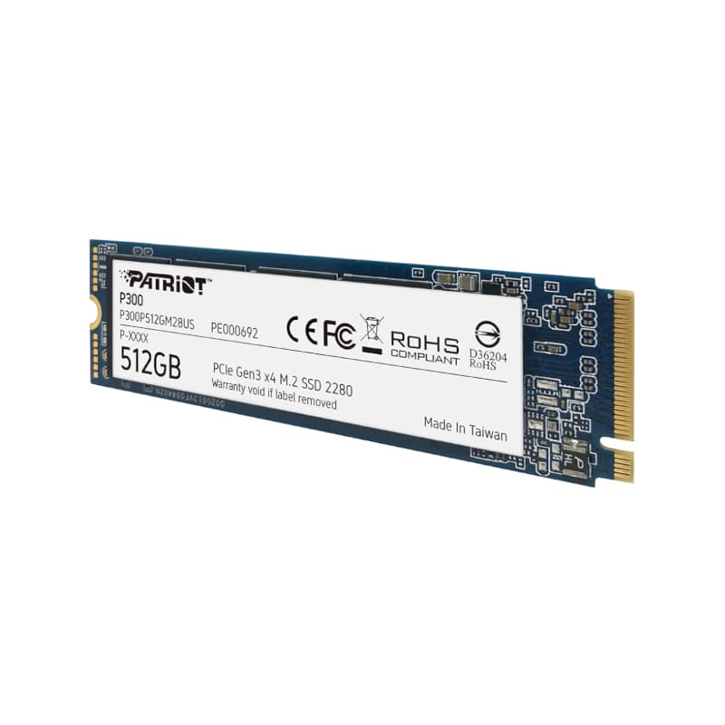 Patriot P300 512GB M.2 PCIe NVMe SSD image 4