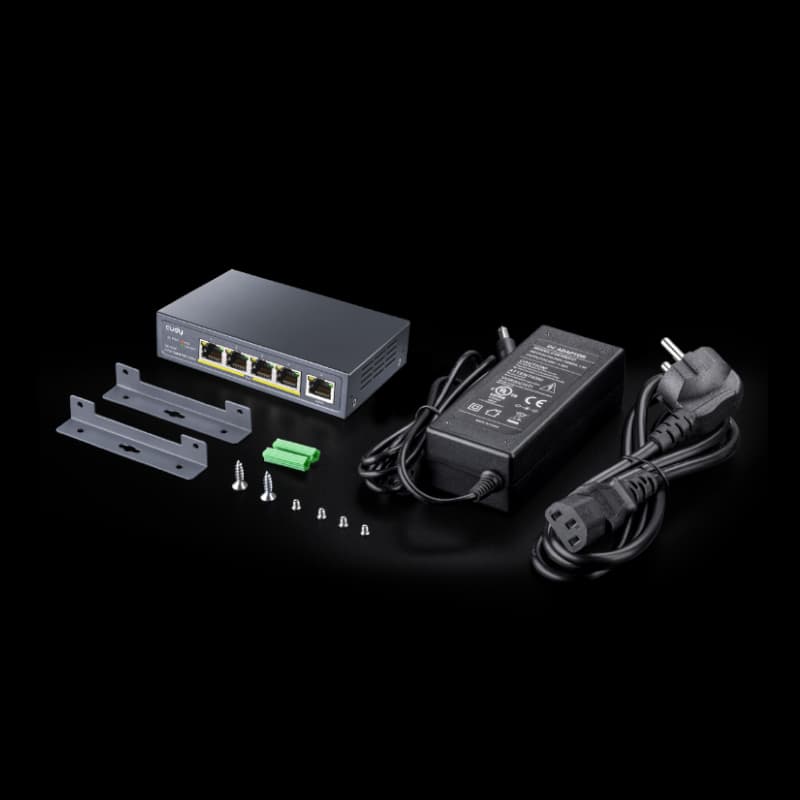 Cudy 5-Port Gigabit PoE+ Unmanaged Switch image 5