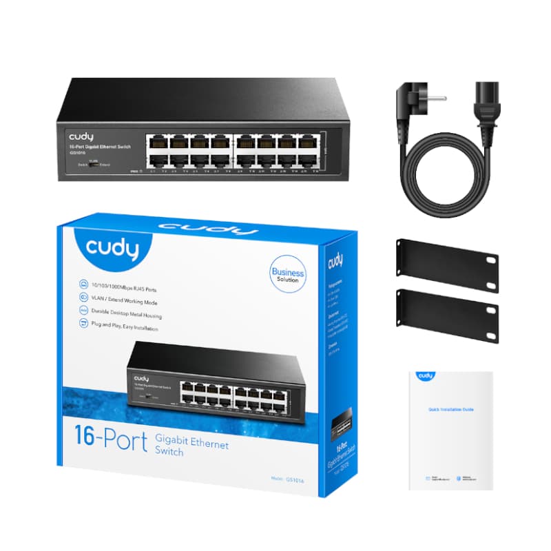 Cudy 16 Port Gigabit Metal Switch image 4