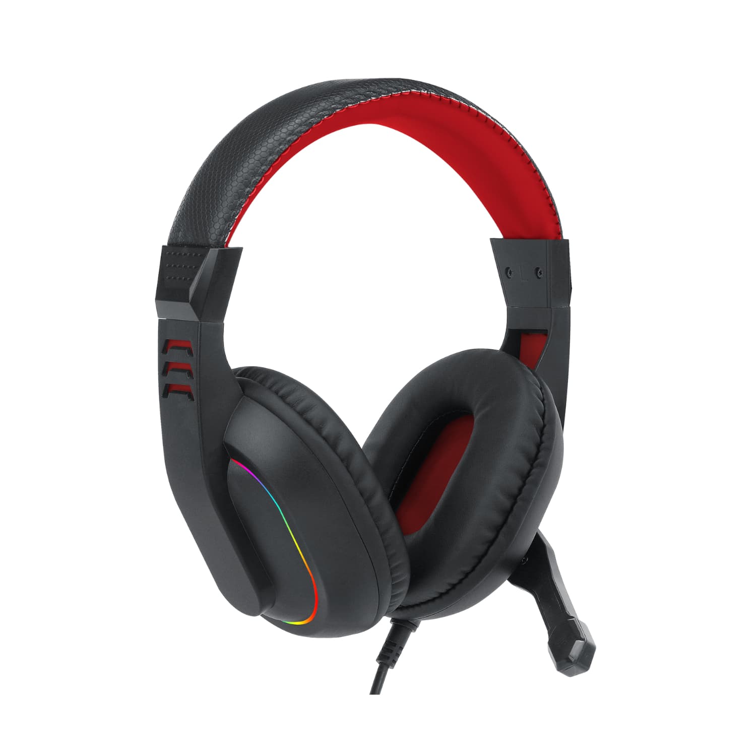 Redragon Over-Ear ARES Aux RGB Gaming Headset - Black image 5