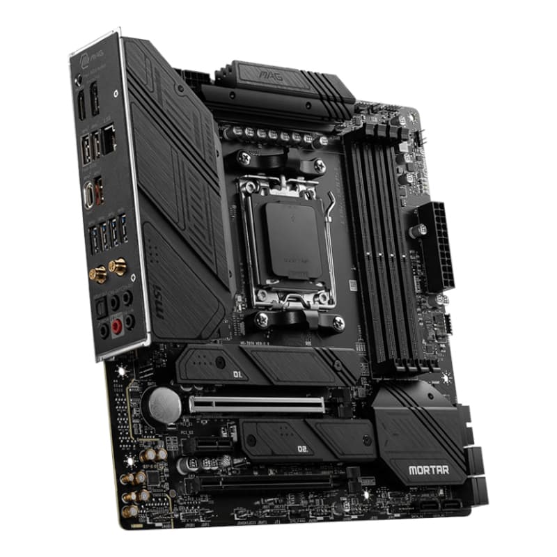 MSI MAG B650M MORTAR WIFI AMD AM5 mATX Gaming Motherboard image 4