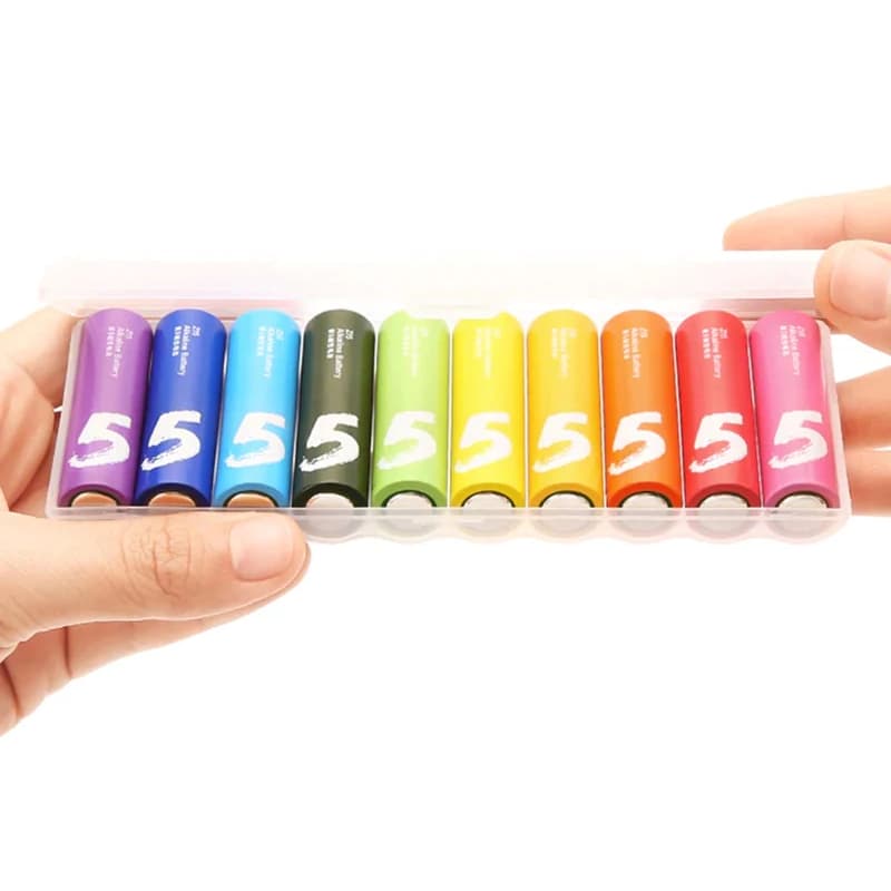 Xiaomi AA Rainbow Batteries (10 Pack) image 2