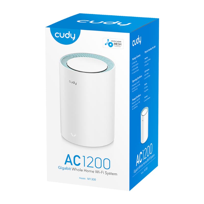 Cudy AC1200 Wi-Fi Mesh Kit 1 Pack With Gigabit image 4