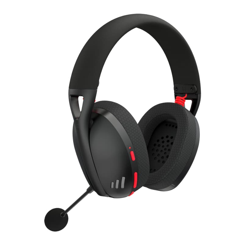 REDRAGON Over-Ear IRE BT5.2 Wireless Gaming Headset - Black image 3