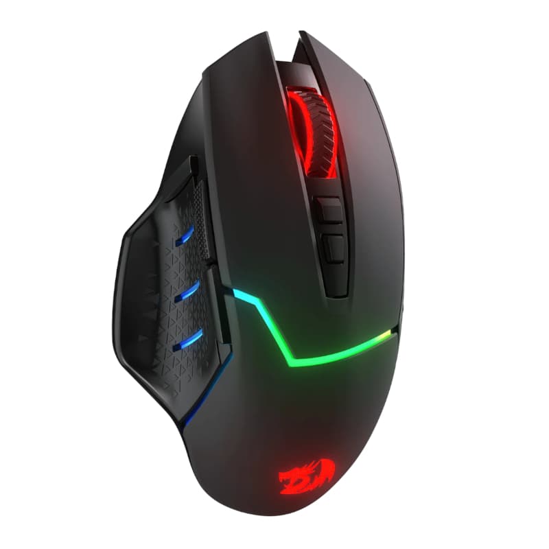REDRAGON Mirage Pro 8000DPI RGB Wireless Gaming Mouse - Black image 4