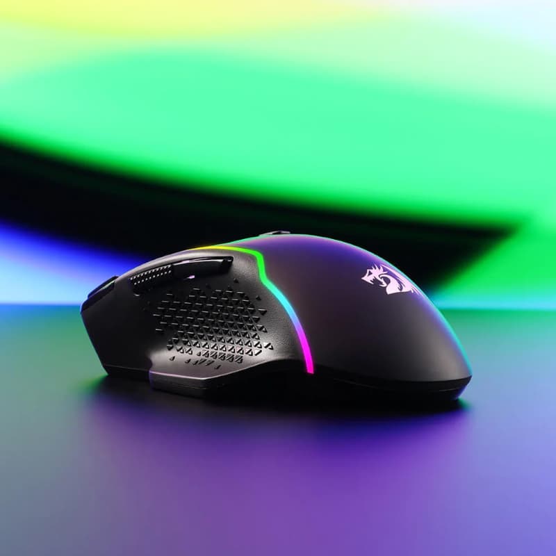 REDRAGON Taipan Pro 10000DPI RGB Wireless Gaming Mouse - Black image 6