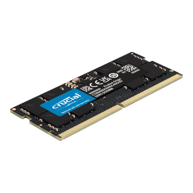 Crucial 16GB 5600MHz DDR5 SODIMM Notebook Memory image 3