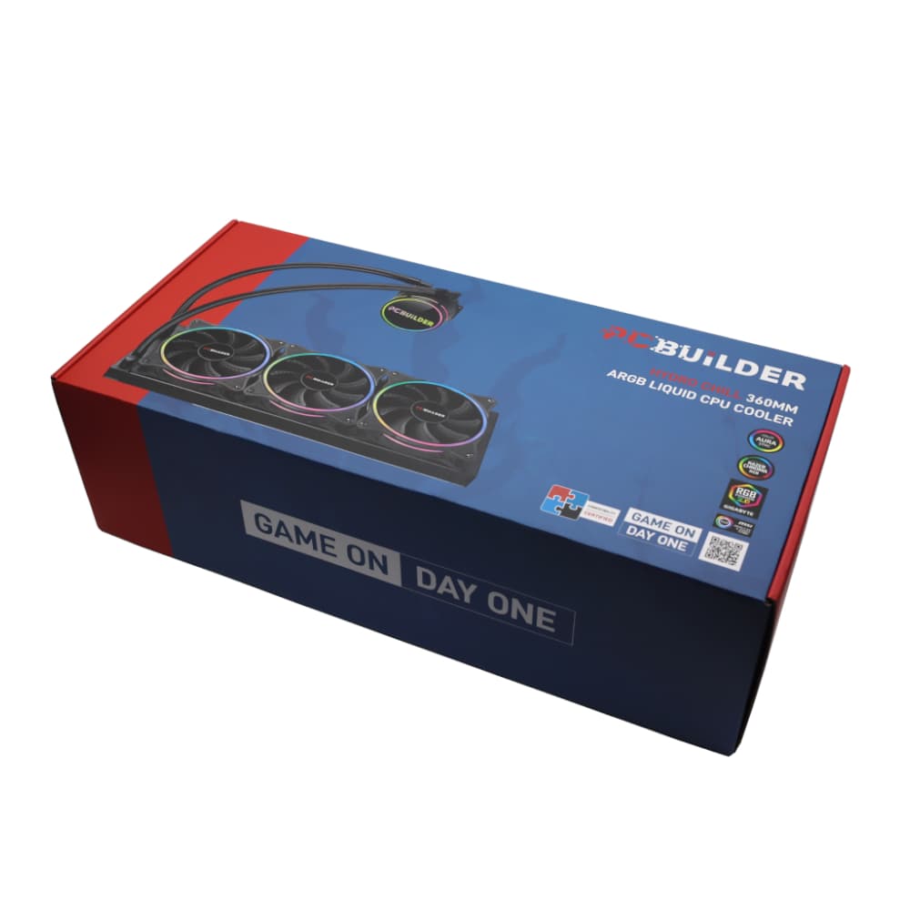 PCBuilder Hydro Chill 360MM AIO Liquid CPU Cooler ARGB image 5