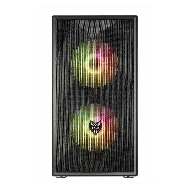 FSP CST130A Micro-ATX Gaming Chassis - Black image 3