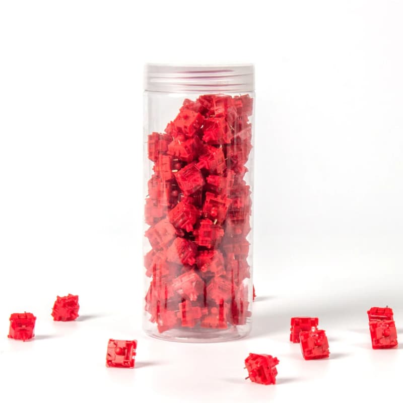 Keychron Red Gateron Phantom Switches 110 pcs image 2