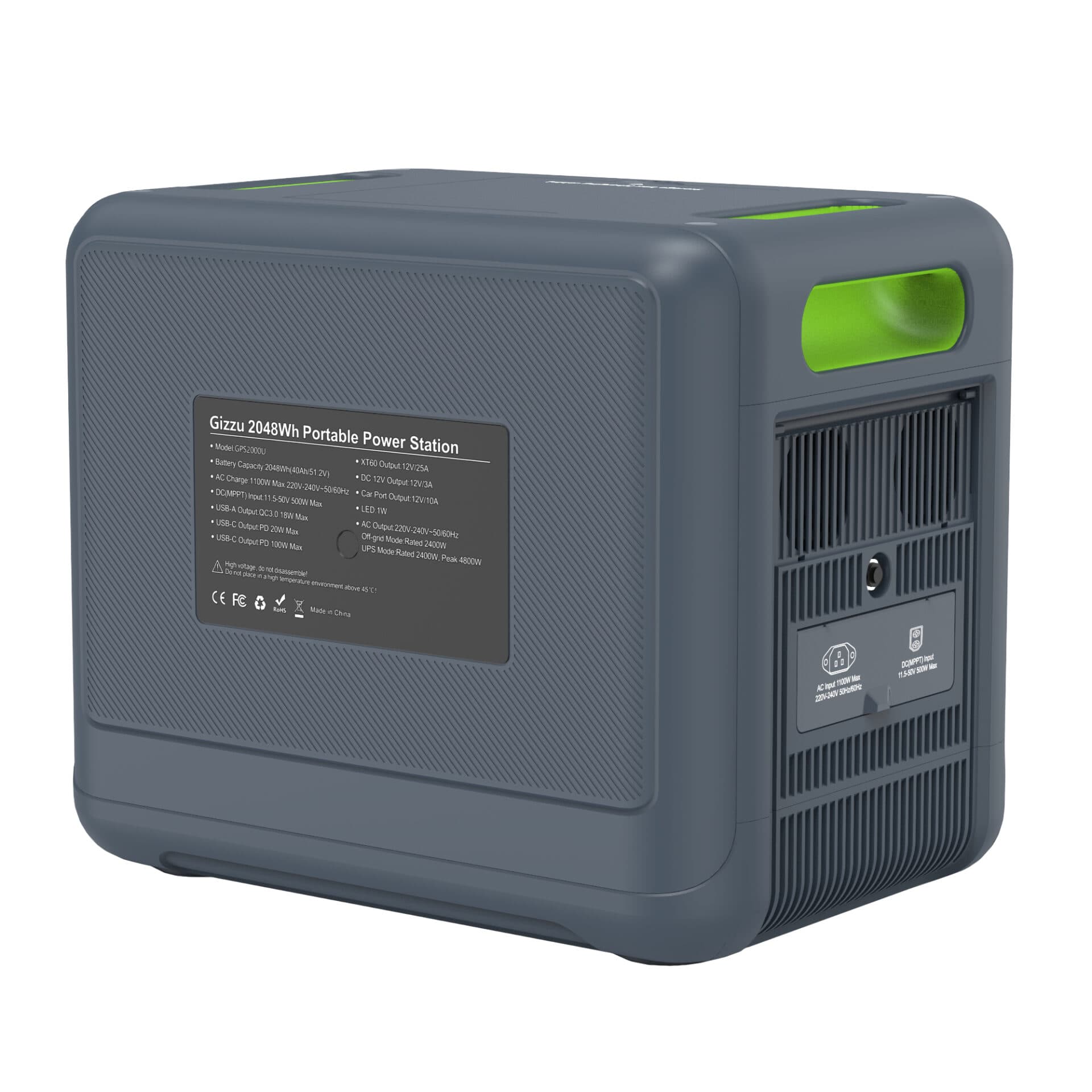 Gizzu Hero Pro 2048Wh UPS Power Station image 4