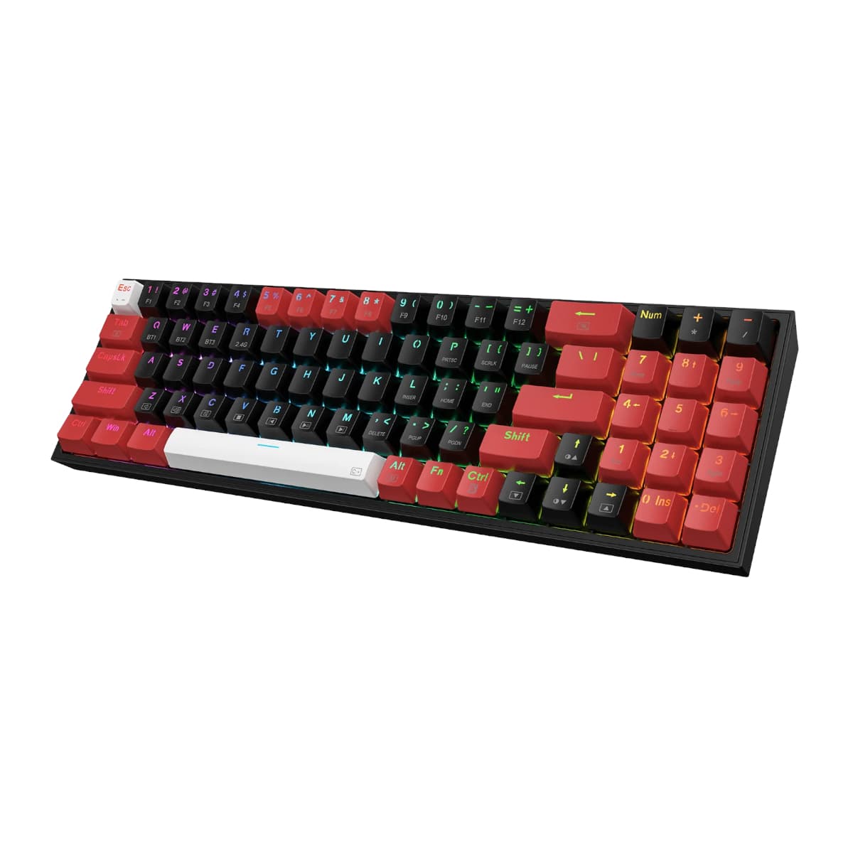 REDRAGON MECHANICAL POLLUX PRO WIRELESS BT|RF GAMING KEYBOARD image 3