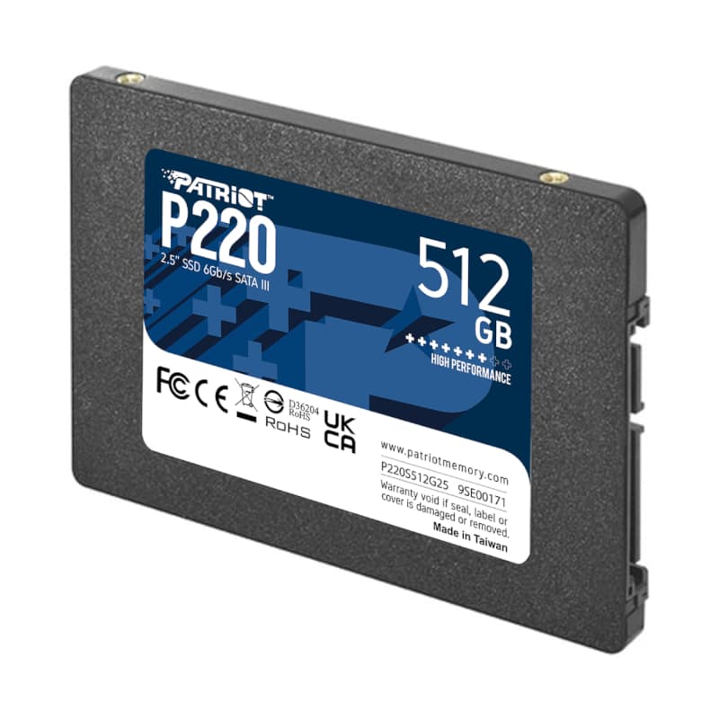 Patriot P220 512GB 2.5" SSD image 2