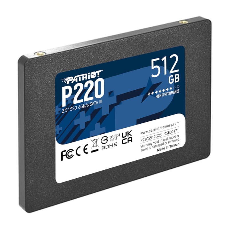 Patriot P220 512GB 2.5" SSD image 3