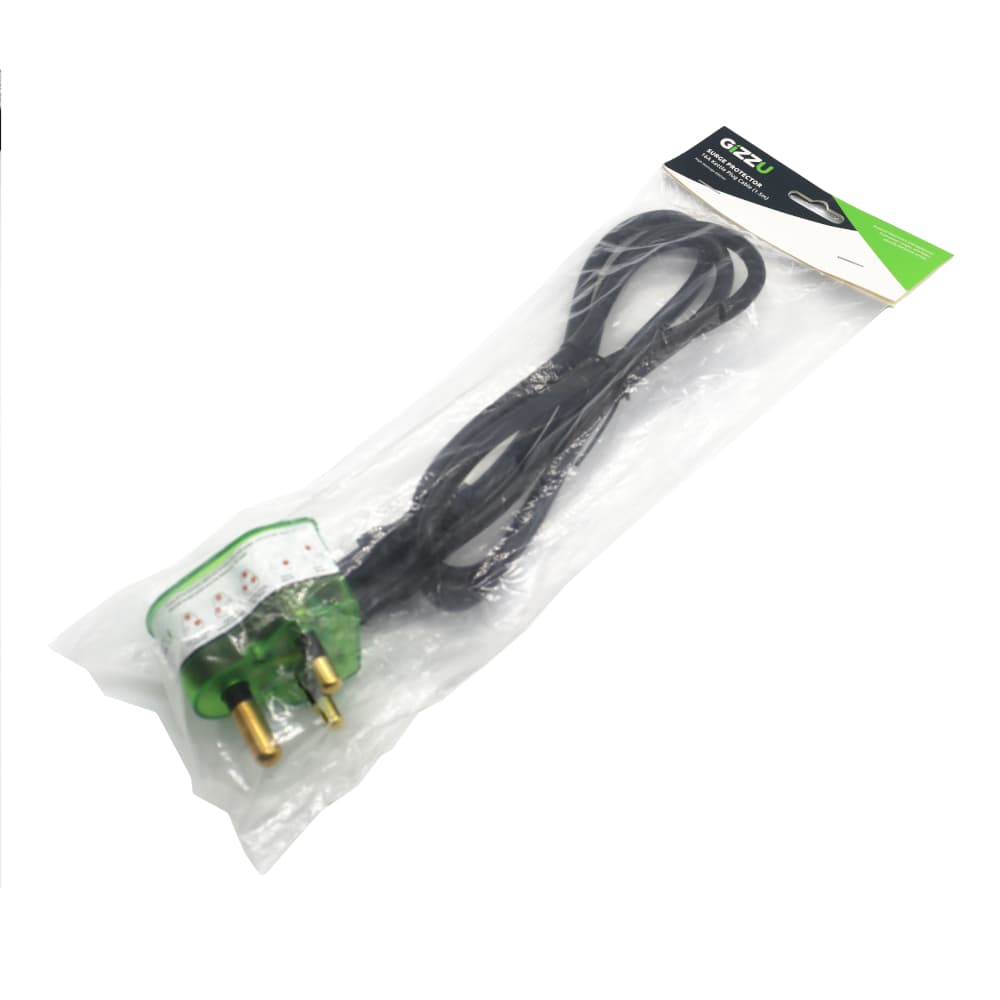 Gizzu Surge Protector 16A Kettle Plug Cable 1.5M image 6