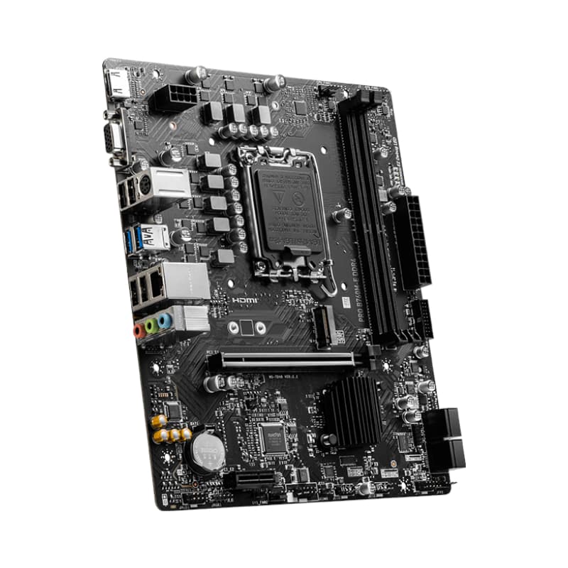 MSI PRO B760M-E DDR4 Intel LGA1700 mATX Motherboard image 4