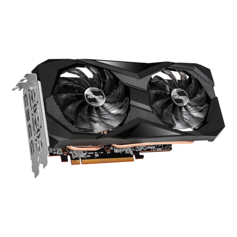 ASRock Radeon RX7600 Challenger 8G OC GDDR6 128-BIT Graphics Card image 3