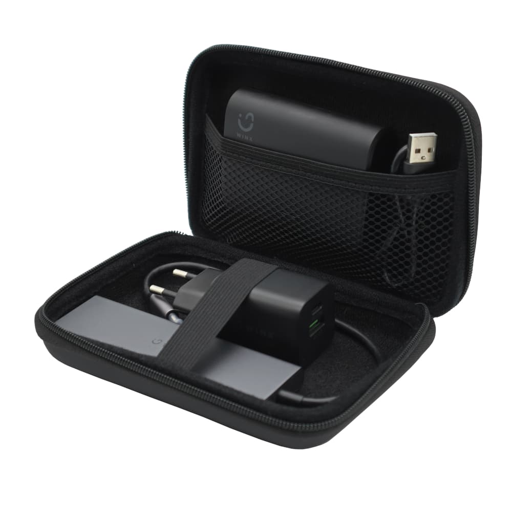 Winx Go Rugged Hardshell Protective Carry Case - Black image 3