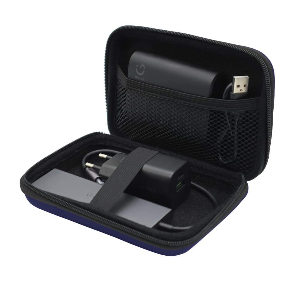 Winx Go Rugged Hardshell Protective Carry Case - Blue image 3