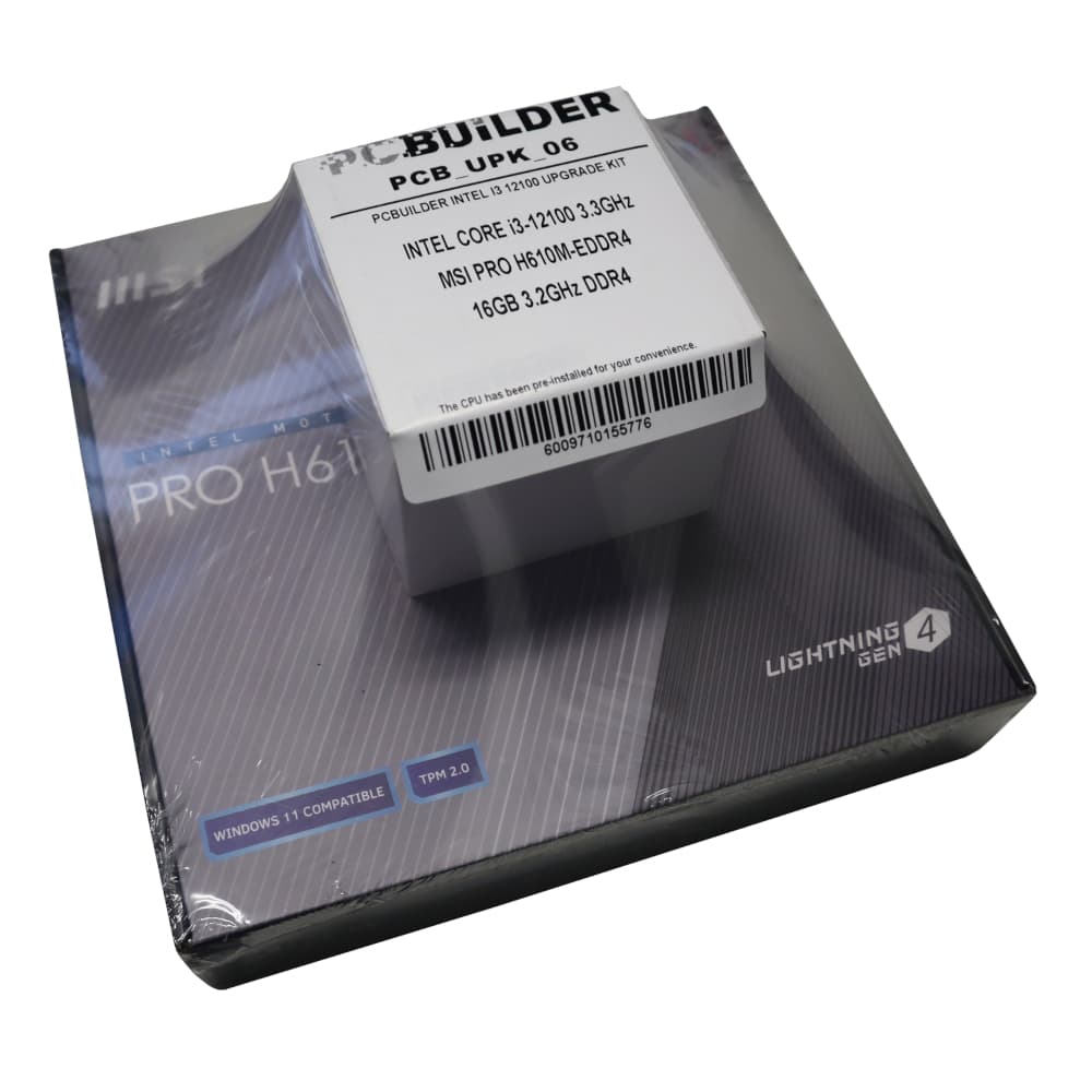 PCBuilder Intel Core i3-12100 LEVEL UP Core Upgrade Kit image 6