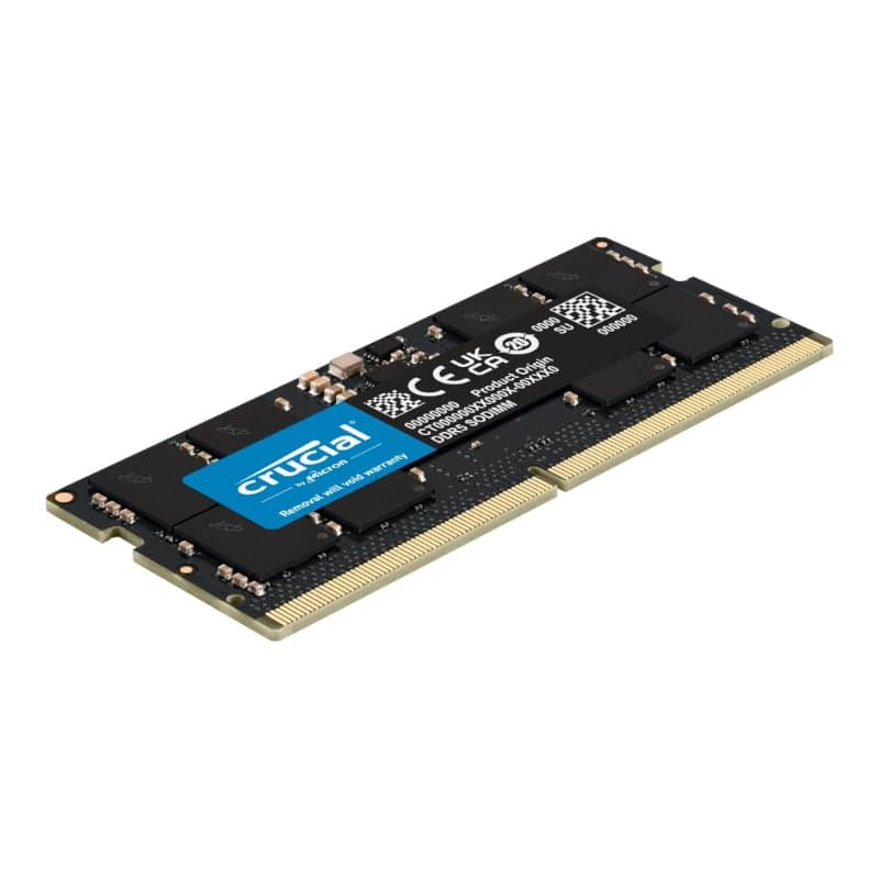 Crucial 8GB 5600MHz DDR5 SODIMM Notebook Memory image 3