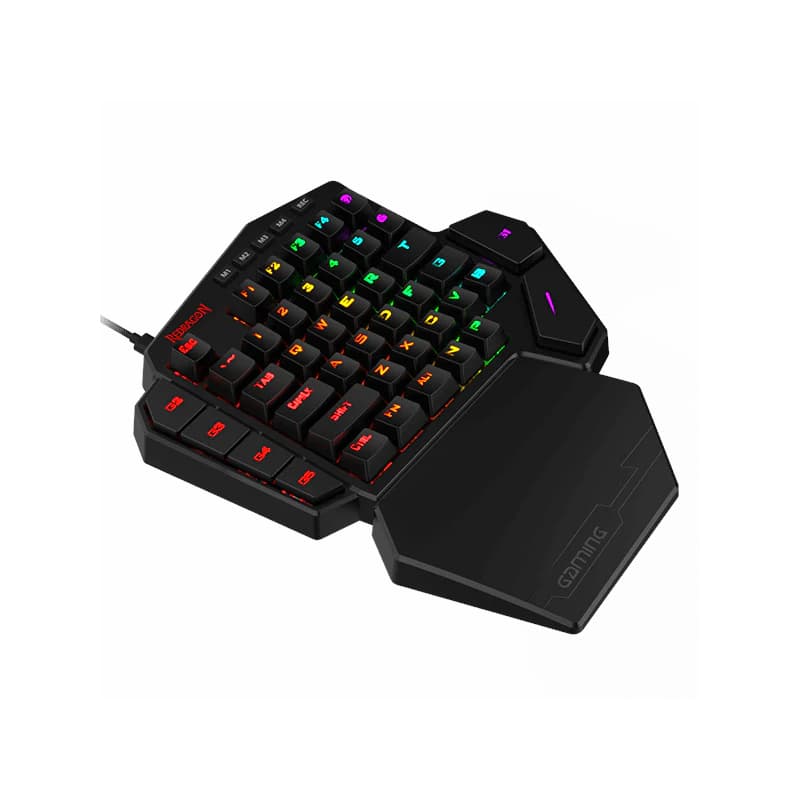 REDRAGON Diti Elite Pro One-Handed RGB Wireless Mechanical Gaming Keyboard - Black image 2