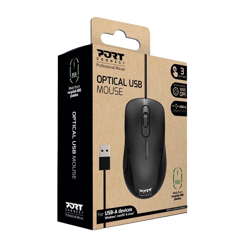 Port Connect Optical USB Mouse image 4