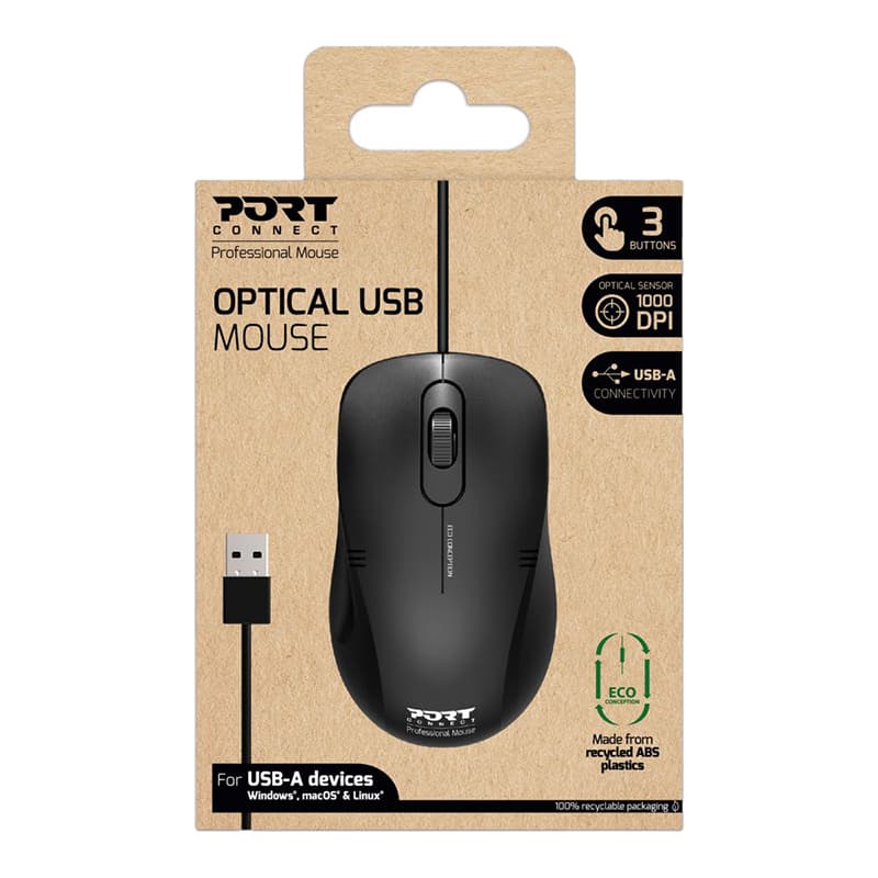 Port Connect Optical USB Mouse image 5