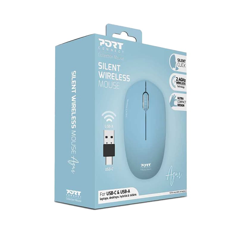 Port Connect MOUSE COLLECTION II WIRELESS Azur image 7