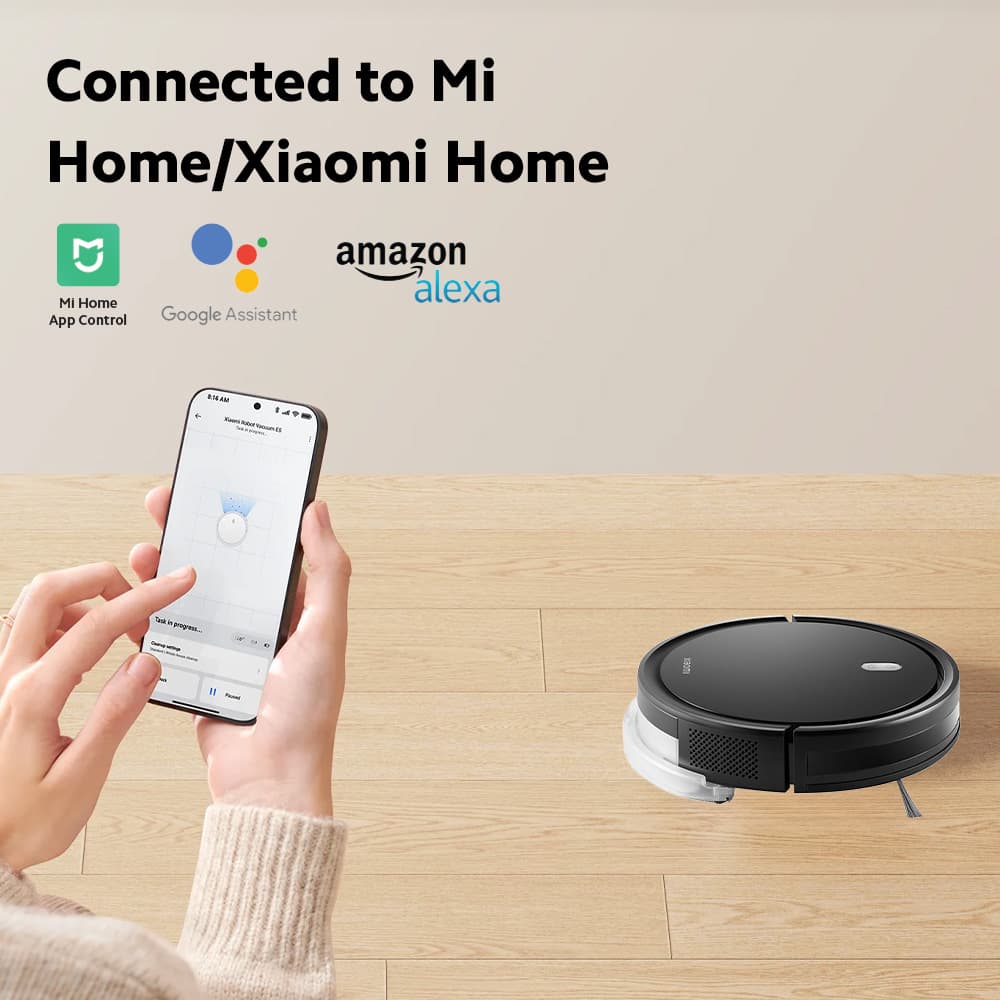 Xiaomi Robot Vacuum Cleaner and Mop E5 - Black image 9