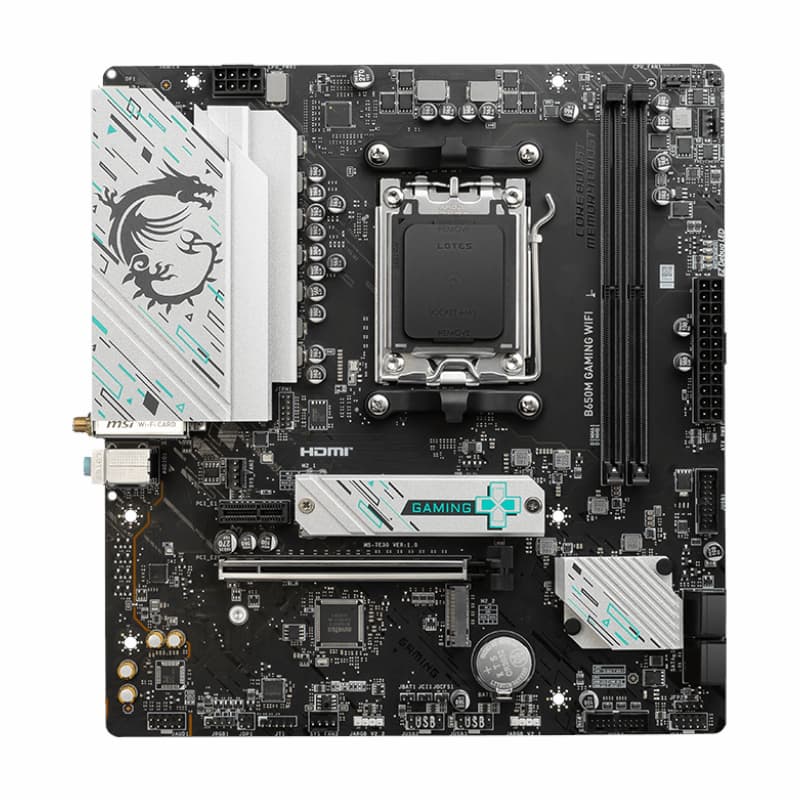 MSI B650M GAMING WIFI AMD AM5 mATX Gaming Motherboard image 2
