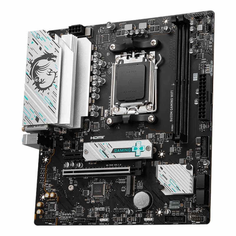 MSI B650M GAMING WIFI AMD AM5 mATX Gaming Motherboard image 3